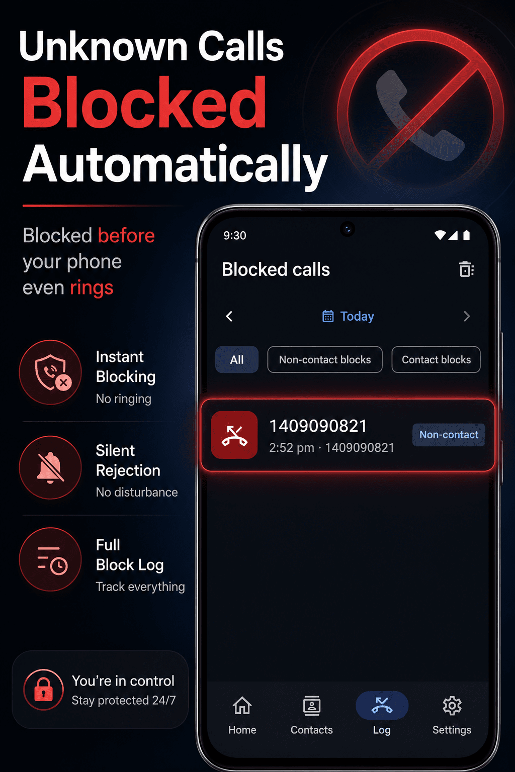 CallBlocker Pro blocklist