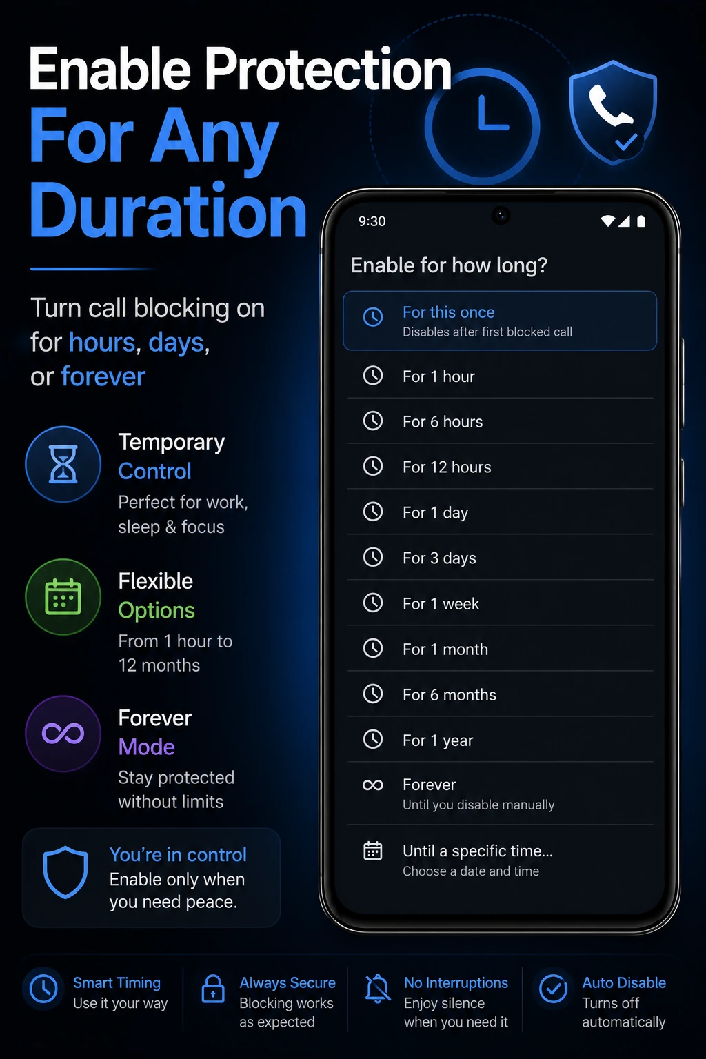 CallBlocker Pro call log