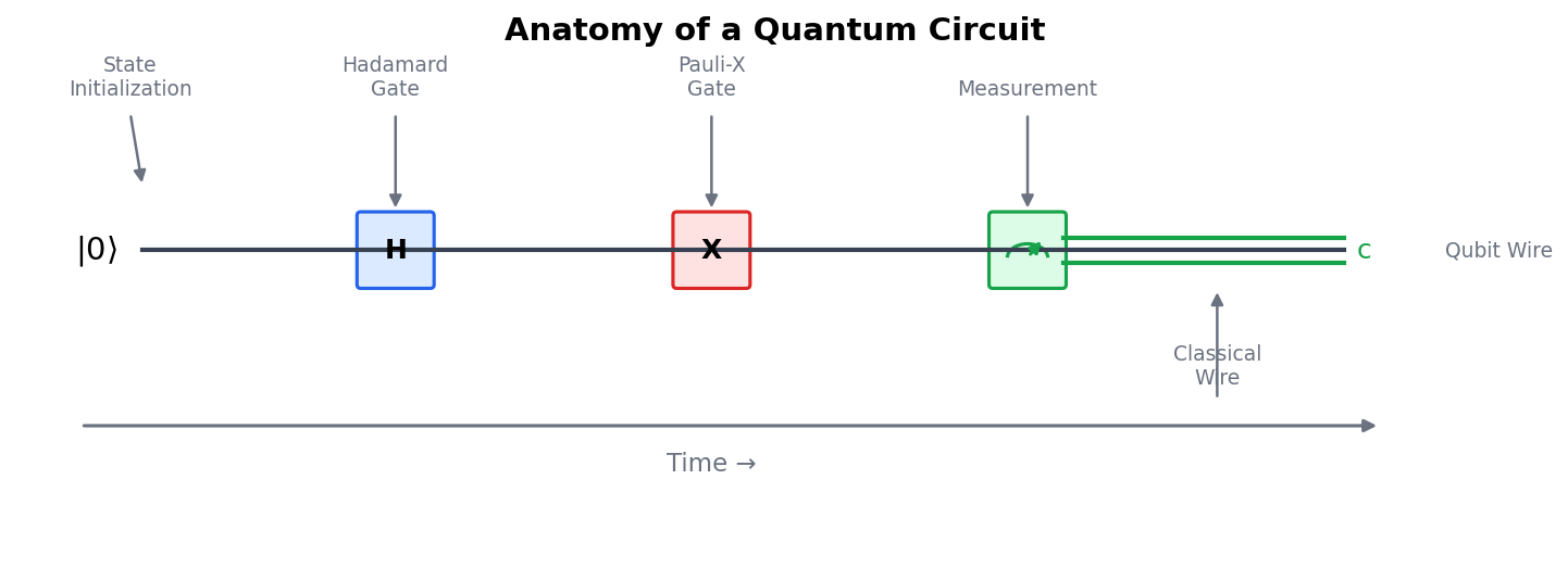 Anatomy of a Quantum Circuit