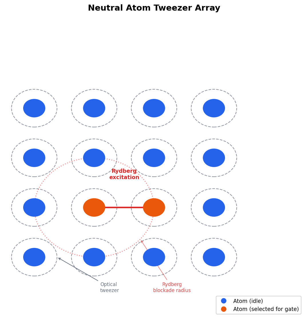 Optical Tweezer Array of Neutral Atoms