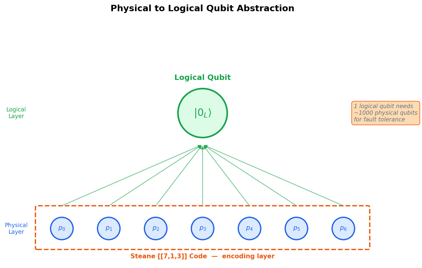 Physical to Logical Qubit Mapping